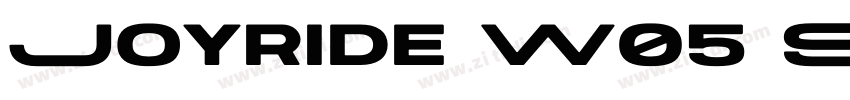 Joyride W05 STD字体转换 Joyride W05 STD字体转换